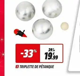 Triplette De Pétanque