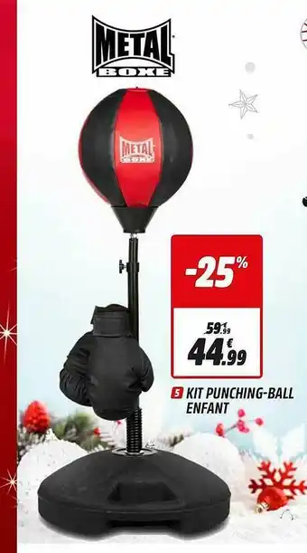 Intersport Kit Punching-ball Enfant offre