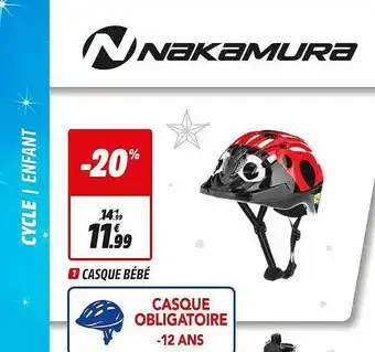 Casque Bébé Nakamura