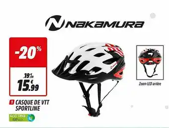 Intersport Casque De Vtt Sportline Nakamura offre