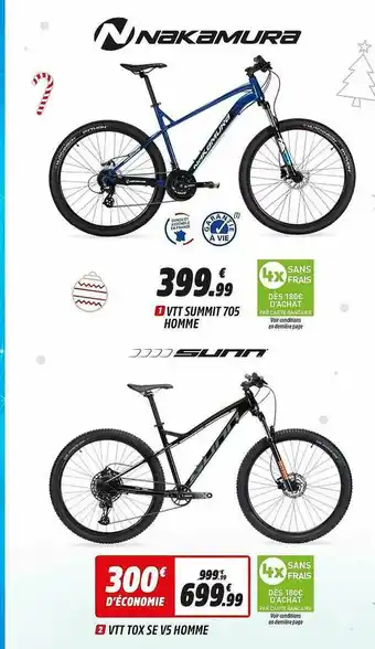 Intersport Vtt Summit 705 Homme, Vtt Tox Se Vs Homme offre
