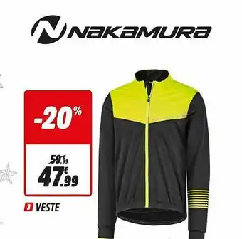Intersport Veste Nakamura offre