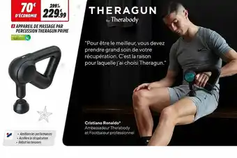 Intersport Appareil De Massage Par Percussion Theragun Prime offre