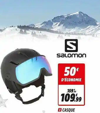 Intersport Casque Salomon offre