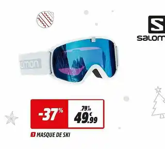 Intersport Masque De Ski Salomon offre