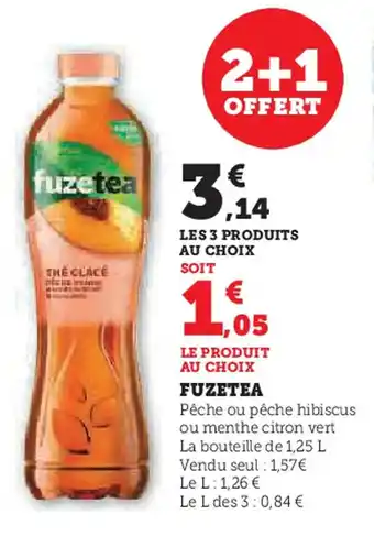 Hyper U FUZETEA offre