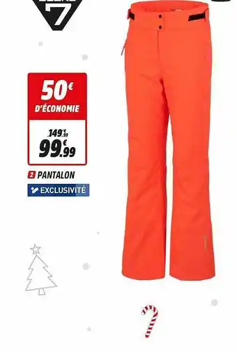Intersport Pantalon offre