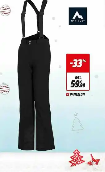 Intersport Pantalon Mckinley offre