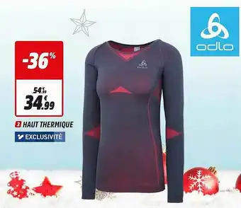 Intersport Haut Thermique Odlo offre