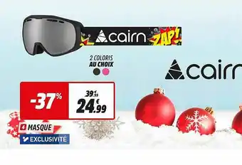 Intersport Masque Cairn offre