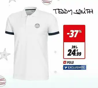 Intersport Polo Teddy Smith offre