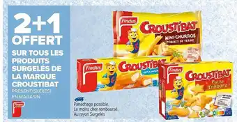 Carrefour Produits Surgelés Croustibat Findus offre