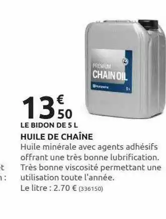Rural Master Huile De Chaîne offre
