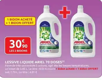 Rural Master Lessive Liquide Ariel 70 Doses offre