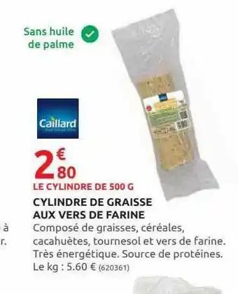 Rural Master Cylindre De Graisse Aux Vers De Farine offre