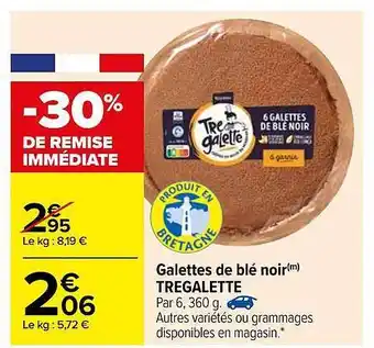 Galettes De Blé Noir Tregalette