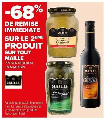 Carrefour Market Produits Maille offre