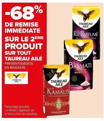 Carrefour Market Taureau Ailé offre