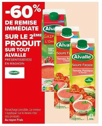 Carrefour Market Produit Alvalle offre