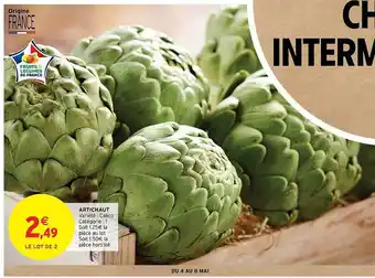 Intermarché Artichaut offre