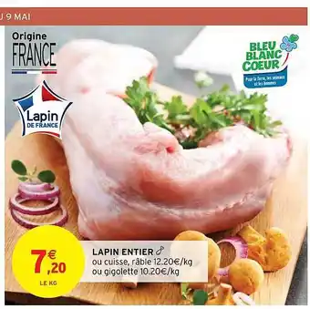Intermarché Lapin Entier offre