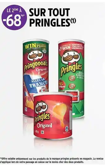 Intermarché Pringles offre