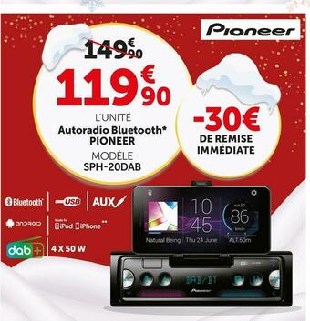Roady Pioneer autoradio bluetooth offre