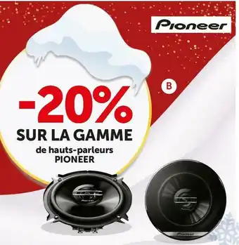 Pioneer bon plan sur la gamme de hauts-parleurs de la marque pioneer