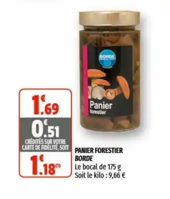 Panier Forestier Borde