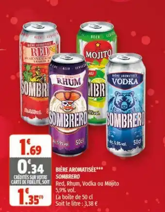 Coccinelle Supermarché Bière Aromatisèe*** offre