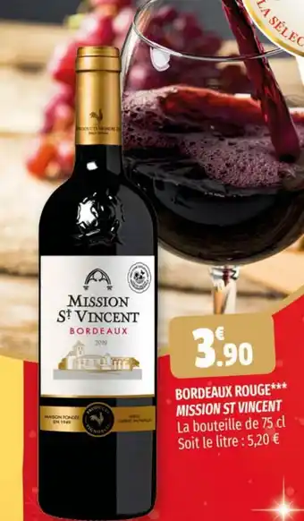 Coccinelle Supermarché Bordeaux Rouge*** Mission St Vincent offre