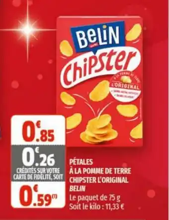 Coccinelle Supermarché Pètales A la Pomme De Terre offre