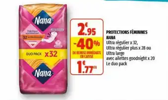 Protections Fèminines Nana