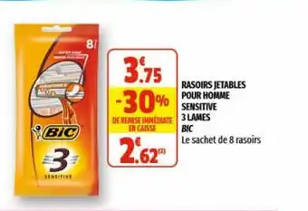 Coccinelle Supermarché Rasoirs Jetables Pour Homme offre