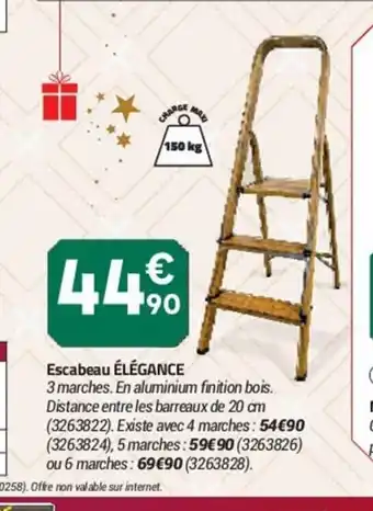 Bricorama Escabeau èlègance offre