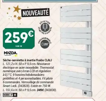 Bricorama Sèche-Serviette a Inertie Fluide Clali offre