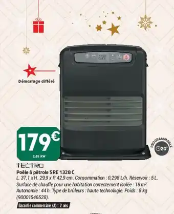 Poèle a Pètrole Sre 1328 C