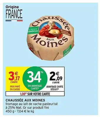 Intermarché Chaussée Aux Moines offre