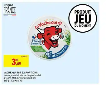 Intermarché Vache Qui Rit 32 Portions offre