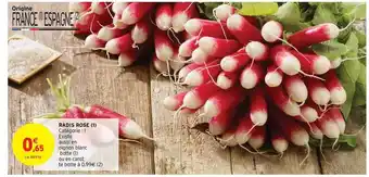 Intermarché Contact Radis Rose offre