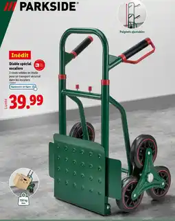 Lidl PARKSIDE Diable spécial escaliers offre