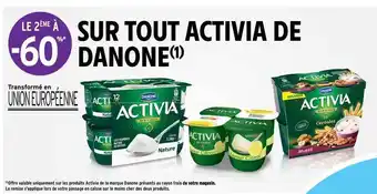 Intermarché Contact Activia De Danone offre