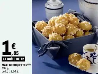 E.Leclerc Maxi chouquettes offre