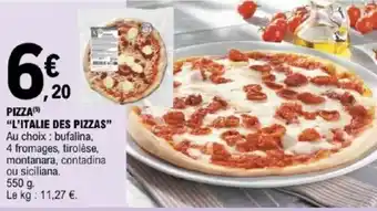 E.Leclerc "L'ITALIE DES PIZZAS” Pizza offre