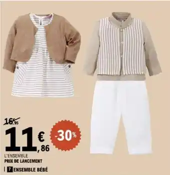 E.Leclerc Ensemble bébé offre