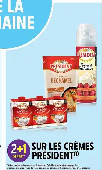 Intermarché Express Crèmes Président offre