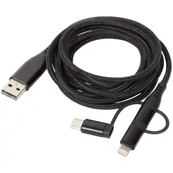 Action Câble de charge et de données 6-en-1 Sologic offre