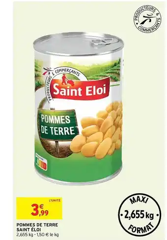 Intermarché Hyper Pommes De Terre Saint éloi offre