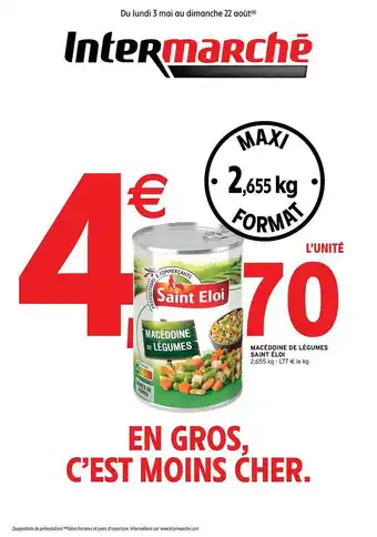 Intermarché Hyper Macédoine De Légumes offre