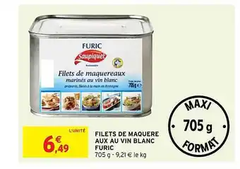 Intermarché Hyper Filets De Maquereaux Au Vin Blanc Furic offre